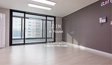 포인트 컬러가 돋보이는 심플&모던 아파트 리모델링 시공사례  